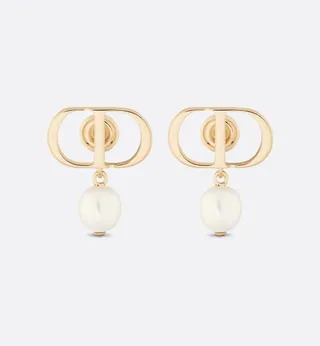 Dior, Petit Cd Earrings