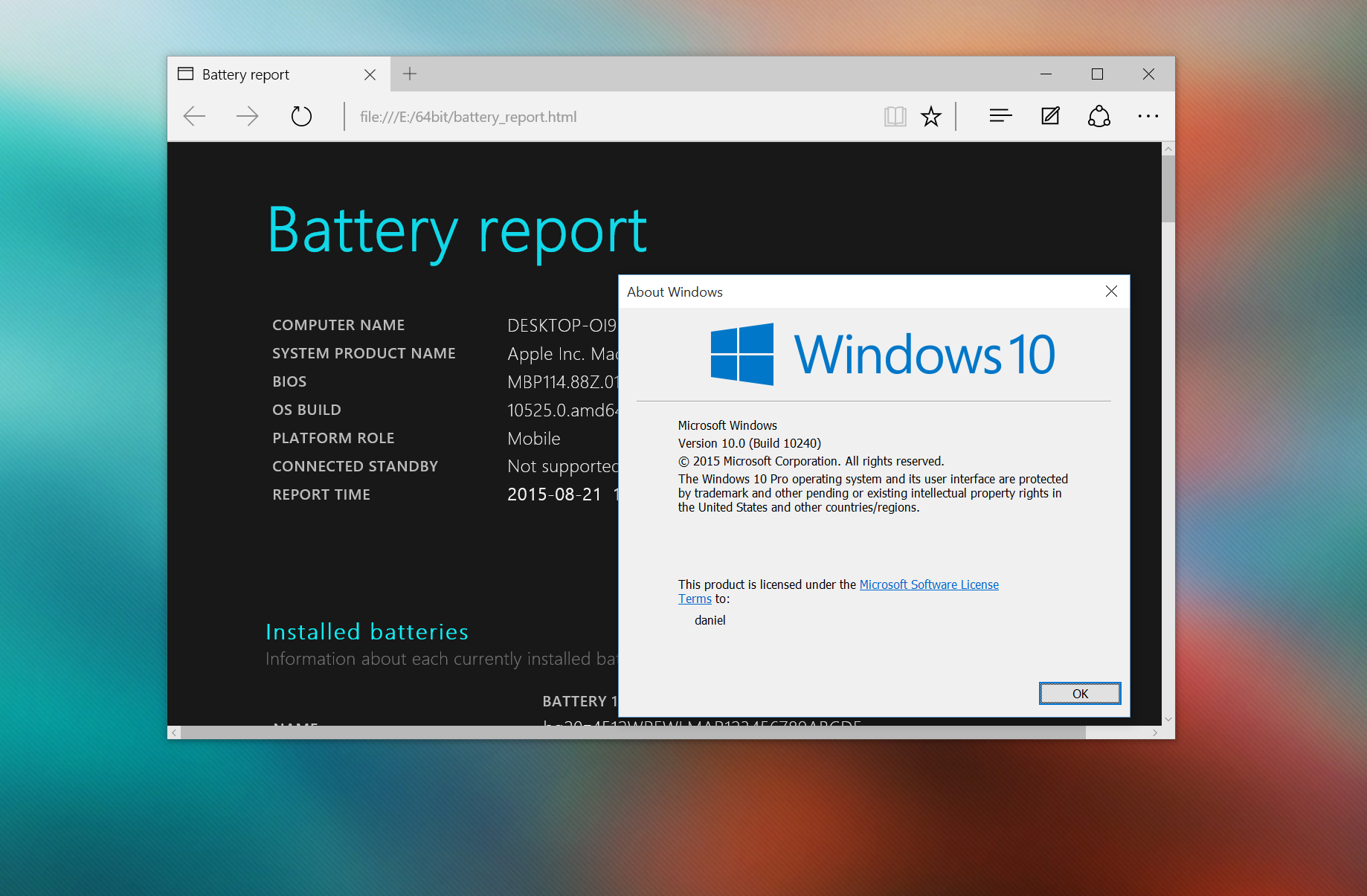 heldig makker boliger How to generate a Battery Report in Windows 10 | Windows Central