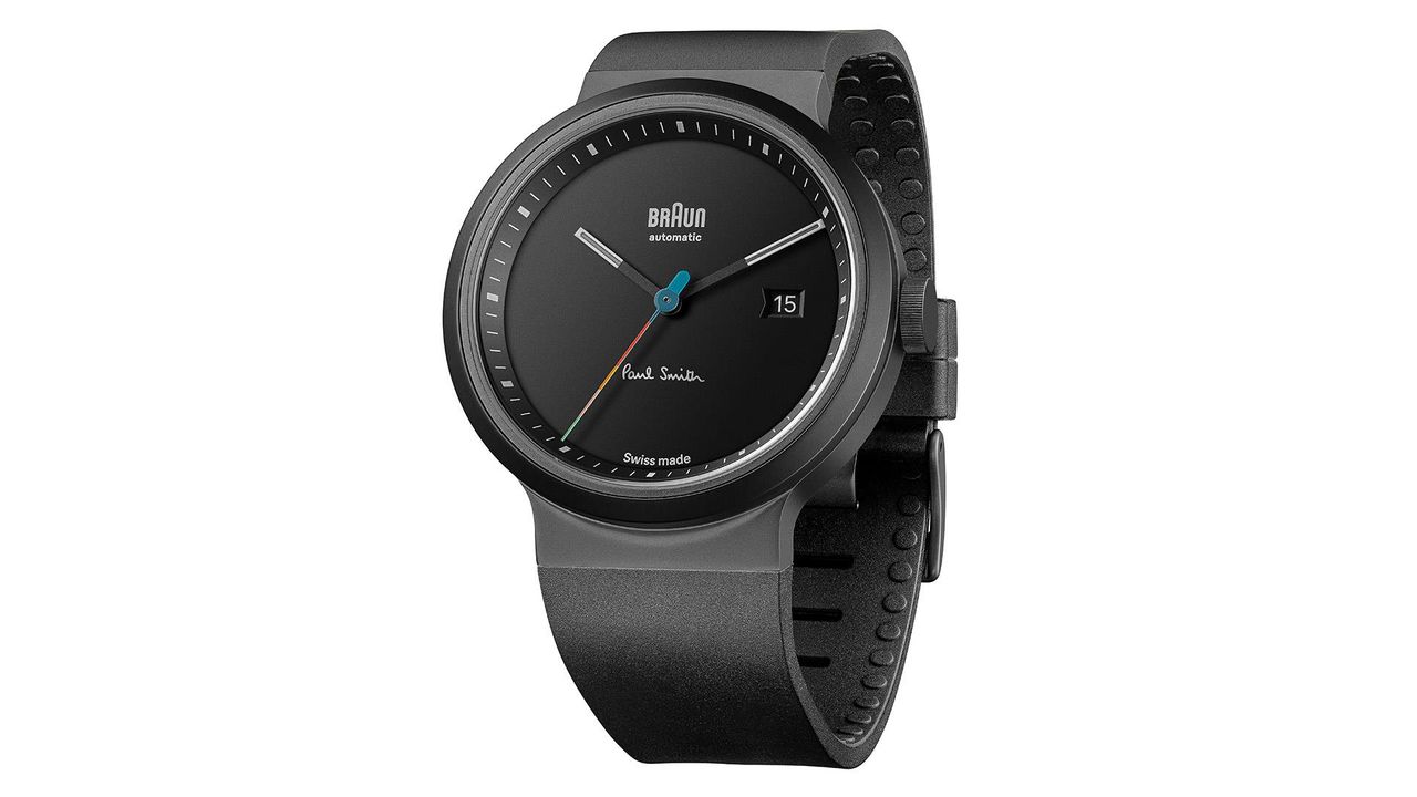 Braun + Paul Smith Swiss watch collection