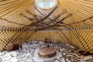 Yourta yurt interiors handmade in Kyrgyzstan