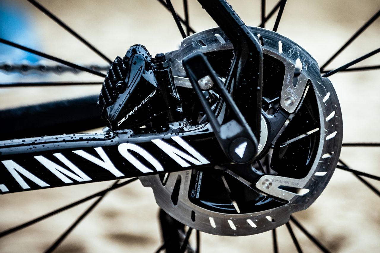 Mathieu van der Poel's cyclo-cross bike