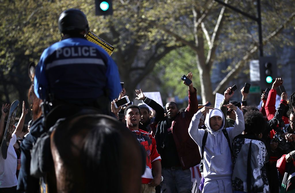 Police in Sacramento.