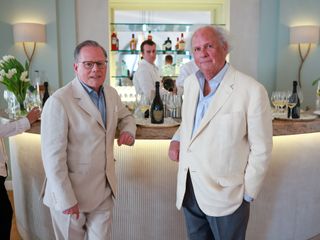 David Zaslav and Graydon Carter