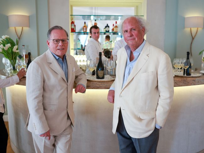 David Zaslav and Graydon Carter