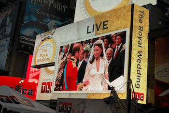Global Equipment Network Enables Royal Wedding Viewing Party