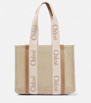 Woody Medium Canvas Tote Bag