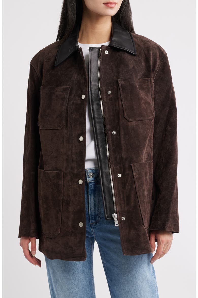 Suede Barn Coat