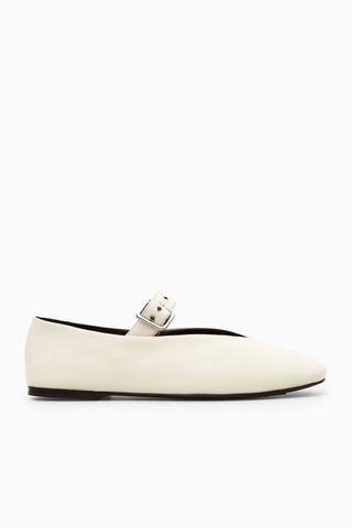 Buckled Ballet Flats