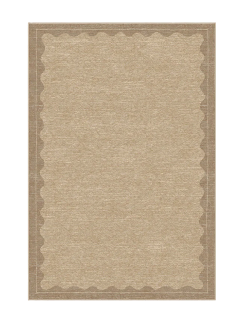 Orla Tan Rug, 6' x 9'