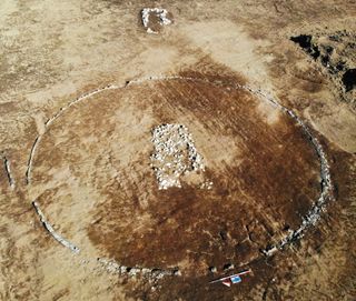 Ancient burial ground near the town of Amorosi, Italy.