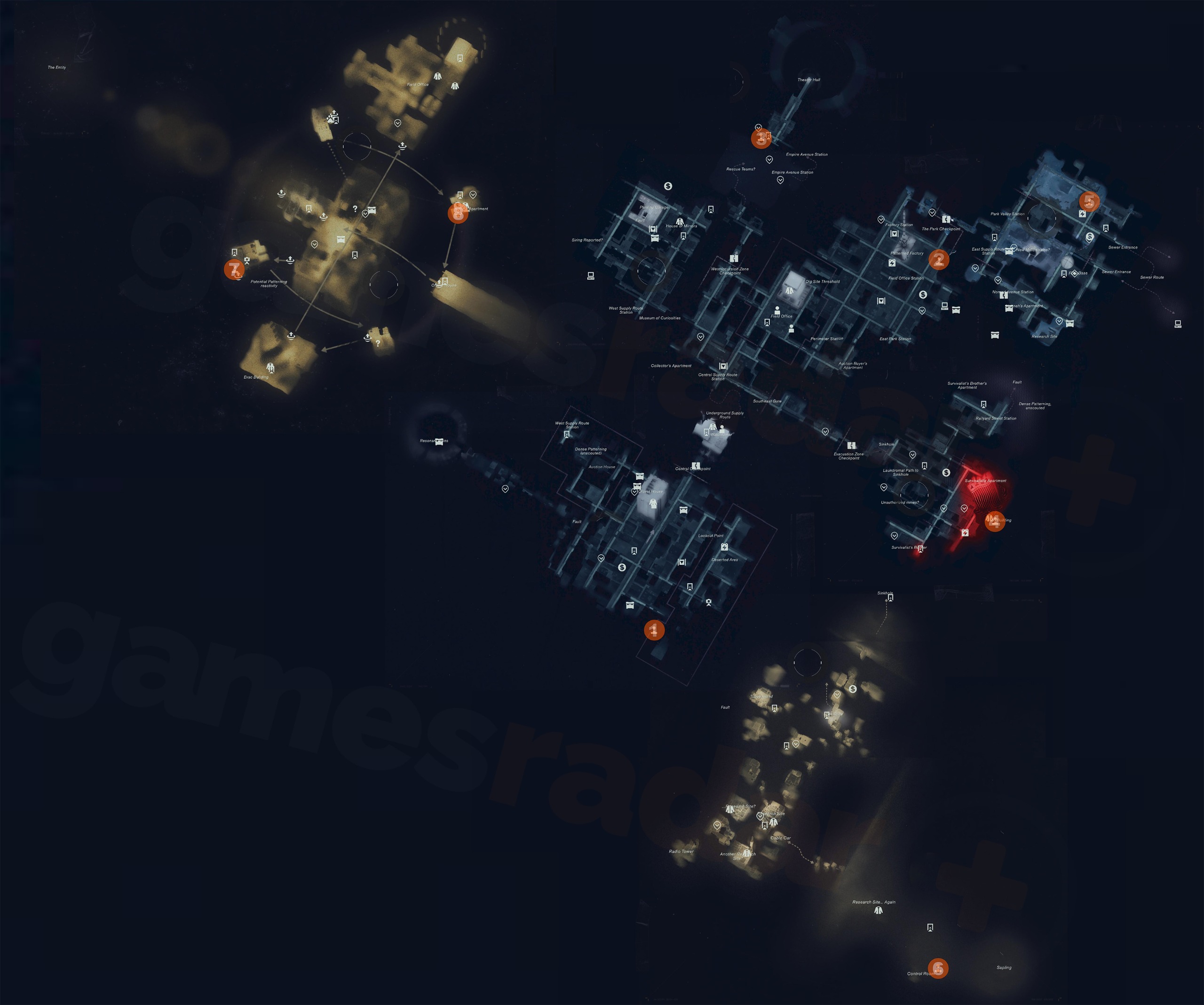 All Shum arcade machines in Control Resonant