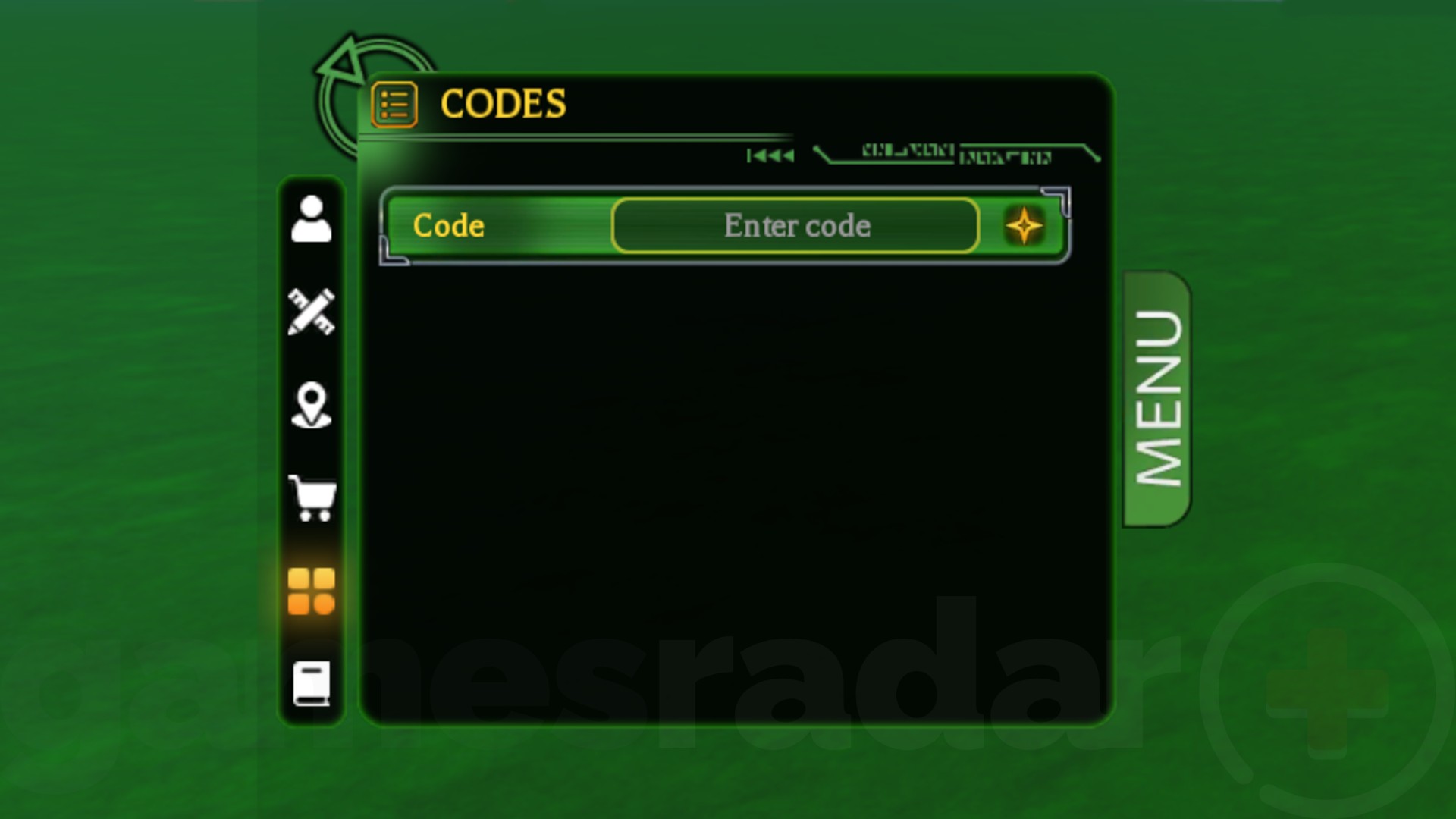 The Dragon Generations codes redemption box.