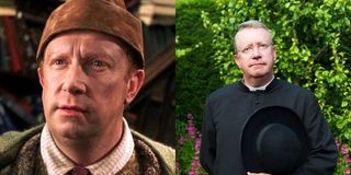 Mark Williams as Arthur Weasley in Harry Potter movies and Father Brown