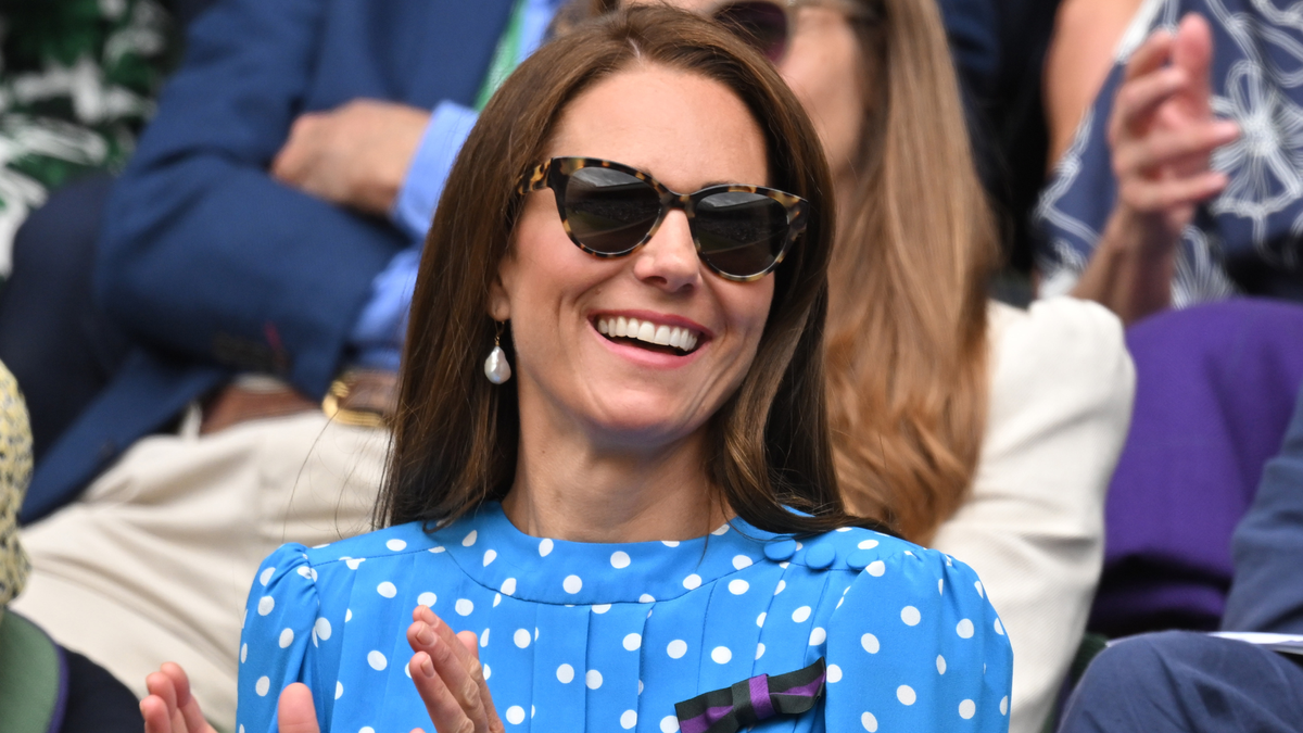 Kate Middleton vient de faire une apparition surprise à Wimbledon dans la plus belle robe