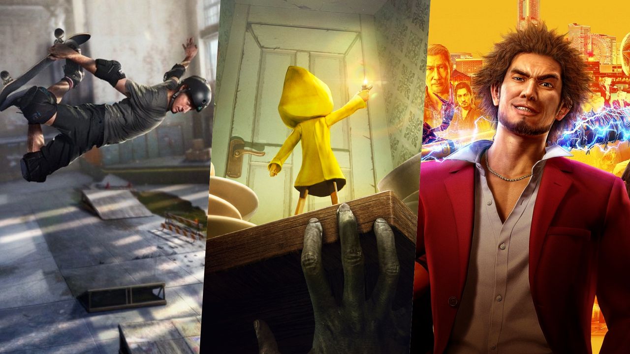 Tony Hawk&#039;s Pro Skater 1 + 2, Yakuza: Like a Dragon and Little Nightmares