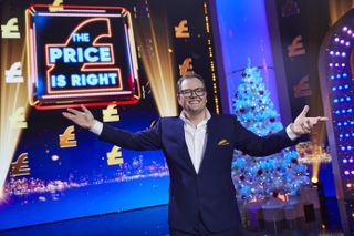 'Alan Carr’s Epic Gameshow' for Christmas 2021 sees Alan hosting a special 'The Price Is Right'.