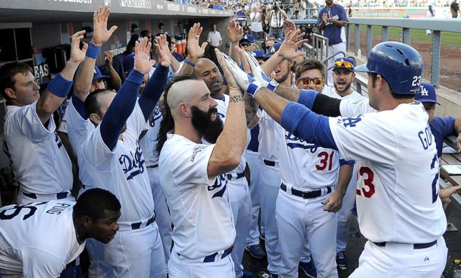 Dodgers&amp;#039; celebration