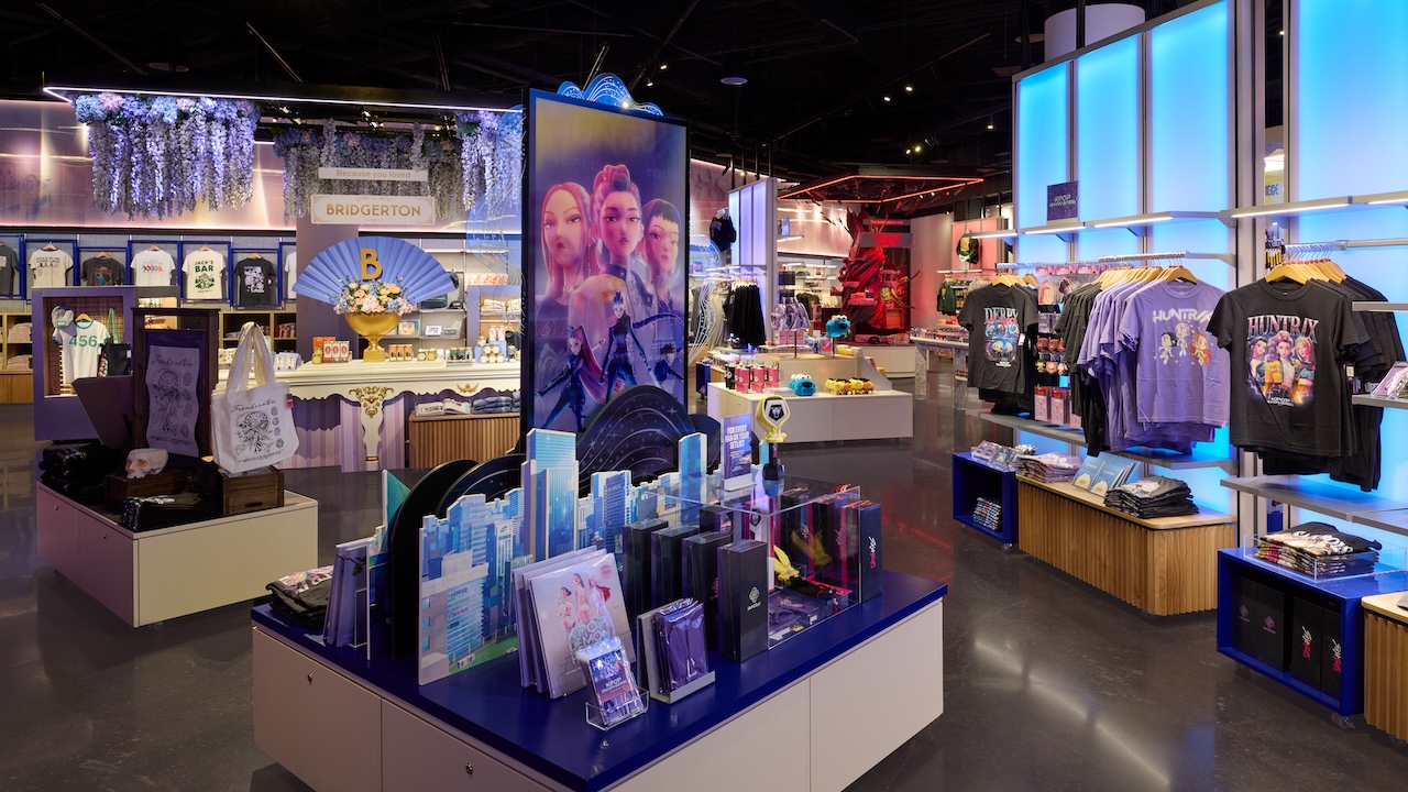 NETFLIX HOUSE ダラス - 小売。写真：ジャスティン・クレモンズ＆コピー; 2025 Netflix Attractions, LLC.