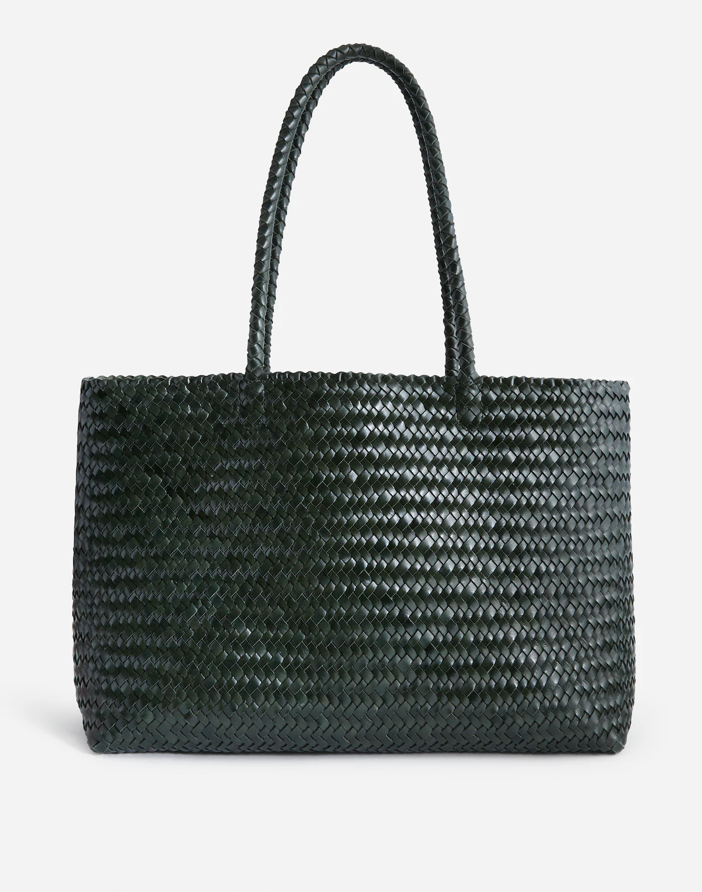 Madewell, The Handwoven Leather Tote