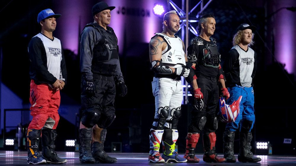 &#039;America&#039;s Got Talent: Extreme&#039; - Alfredo Silva&#039;s Cage Riders on-stage during the auditions