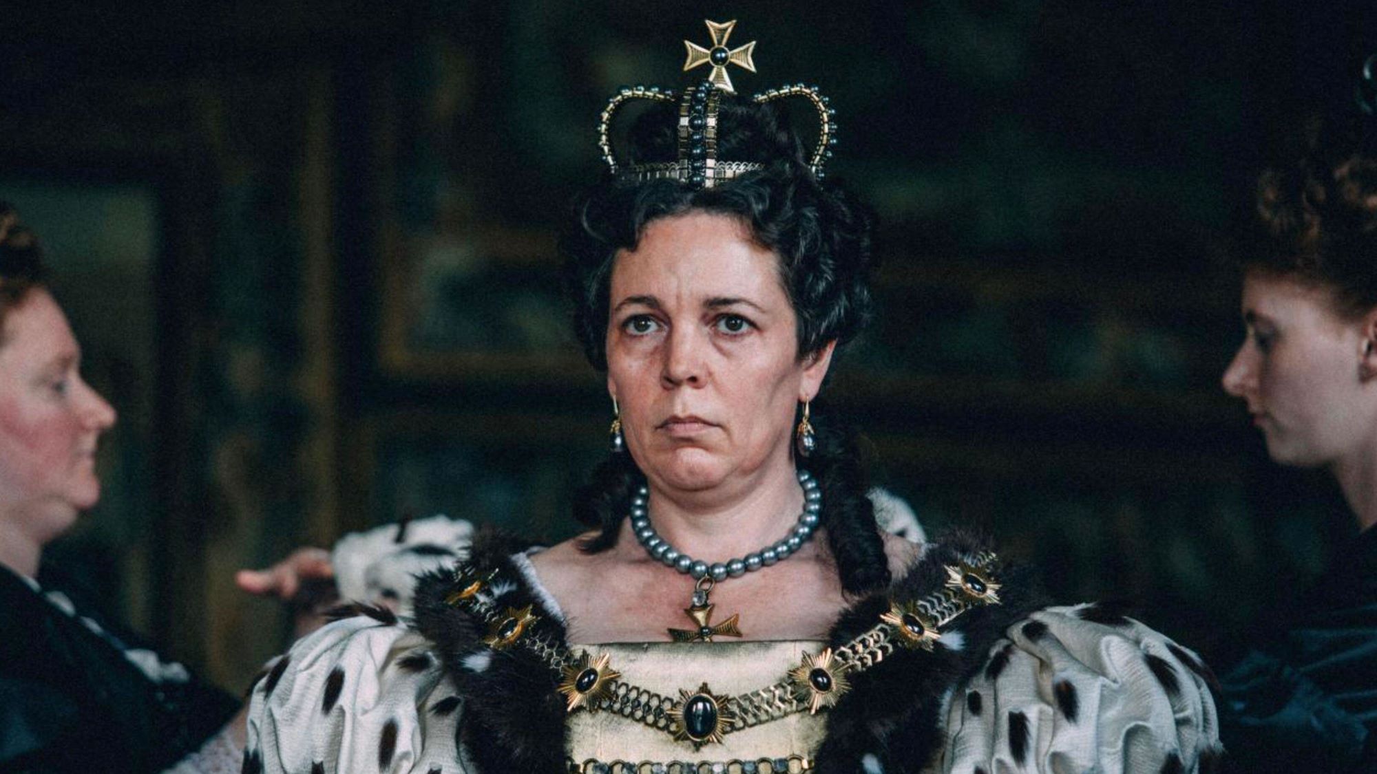 Olivia Colman in The Favourite