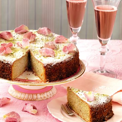 Pistachio and Rose water Cake recipe-Cake recipes-recipe ideas-new recipes-woman and home