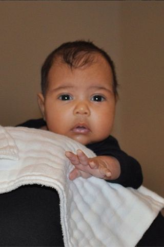 North West Shows She Has The Look Of Kanye