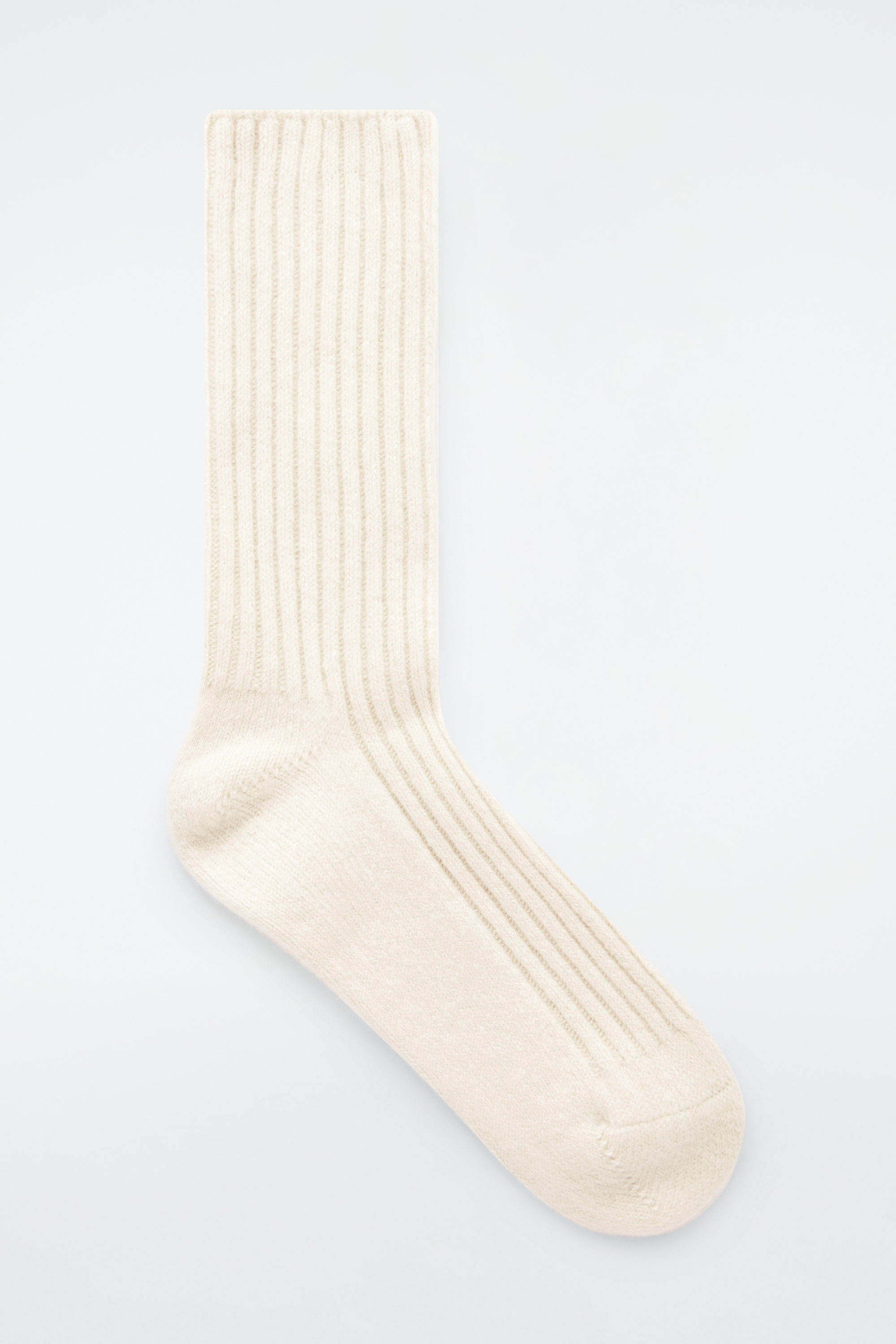 Ribbed Cashmere Socks