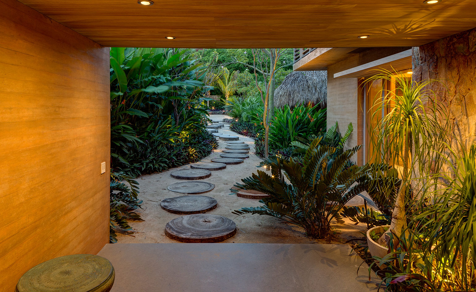 A house on the coast on the Pacific coast of Mexico