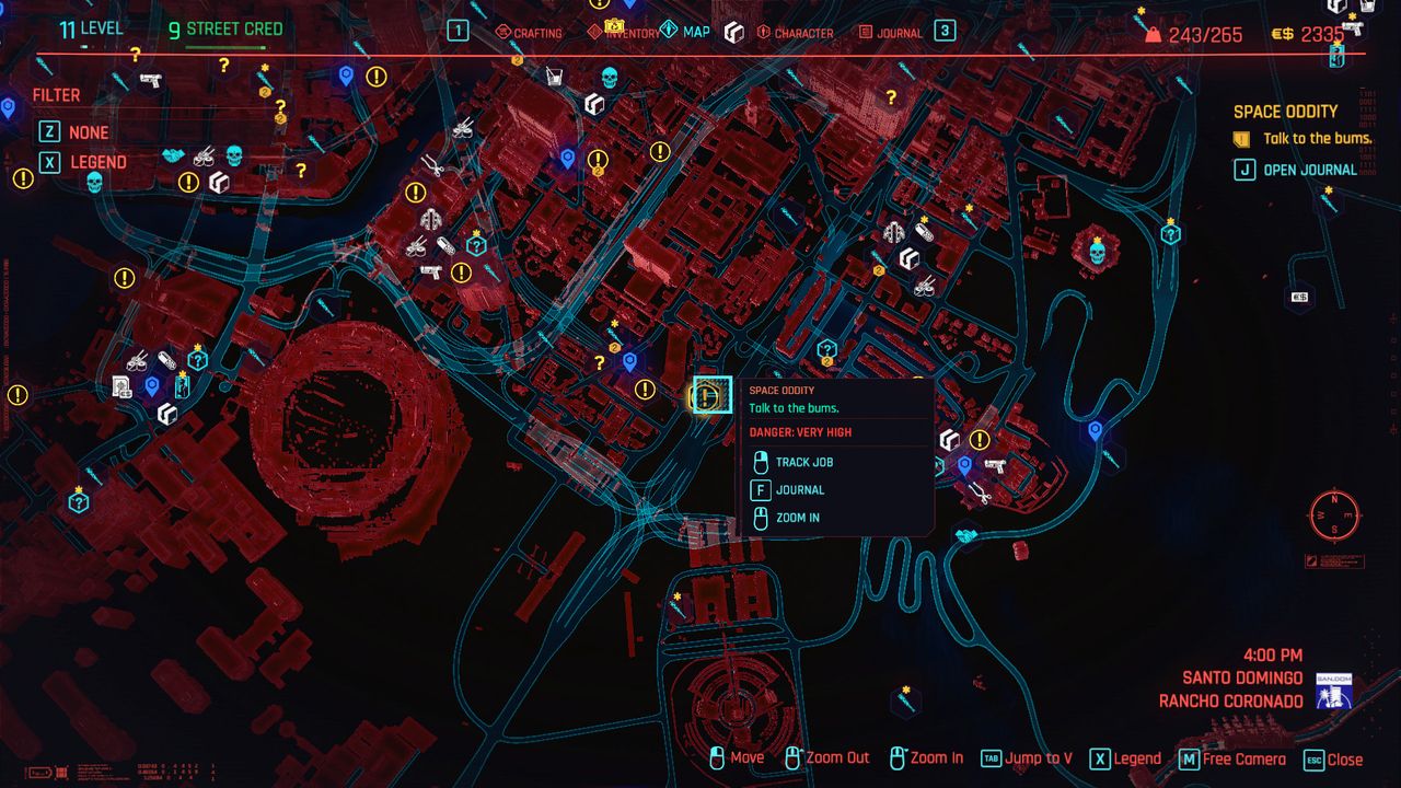 Cyberpunk 2077 Space Oddity