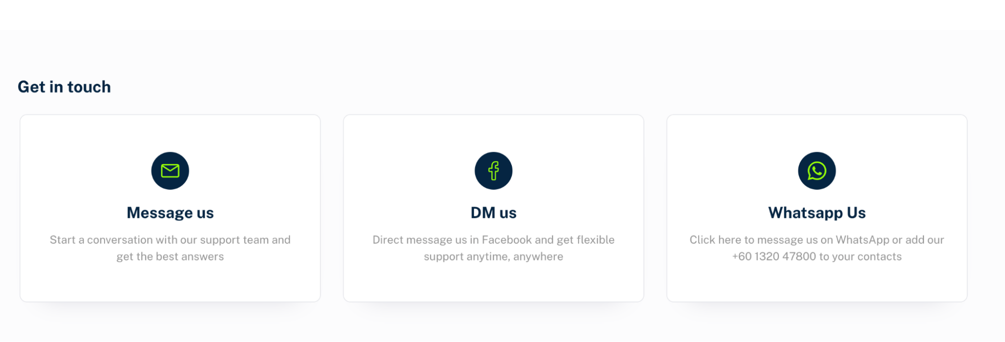 Flexiroam customer support