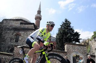 Giovanni Visconti looks motivated for the Tour of Turkey