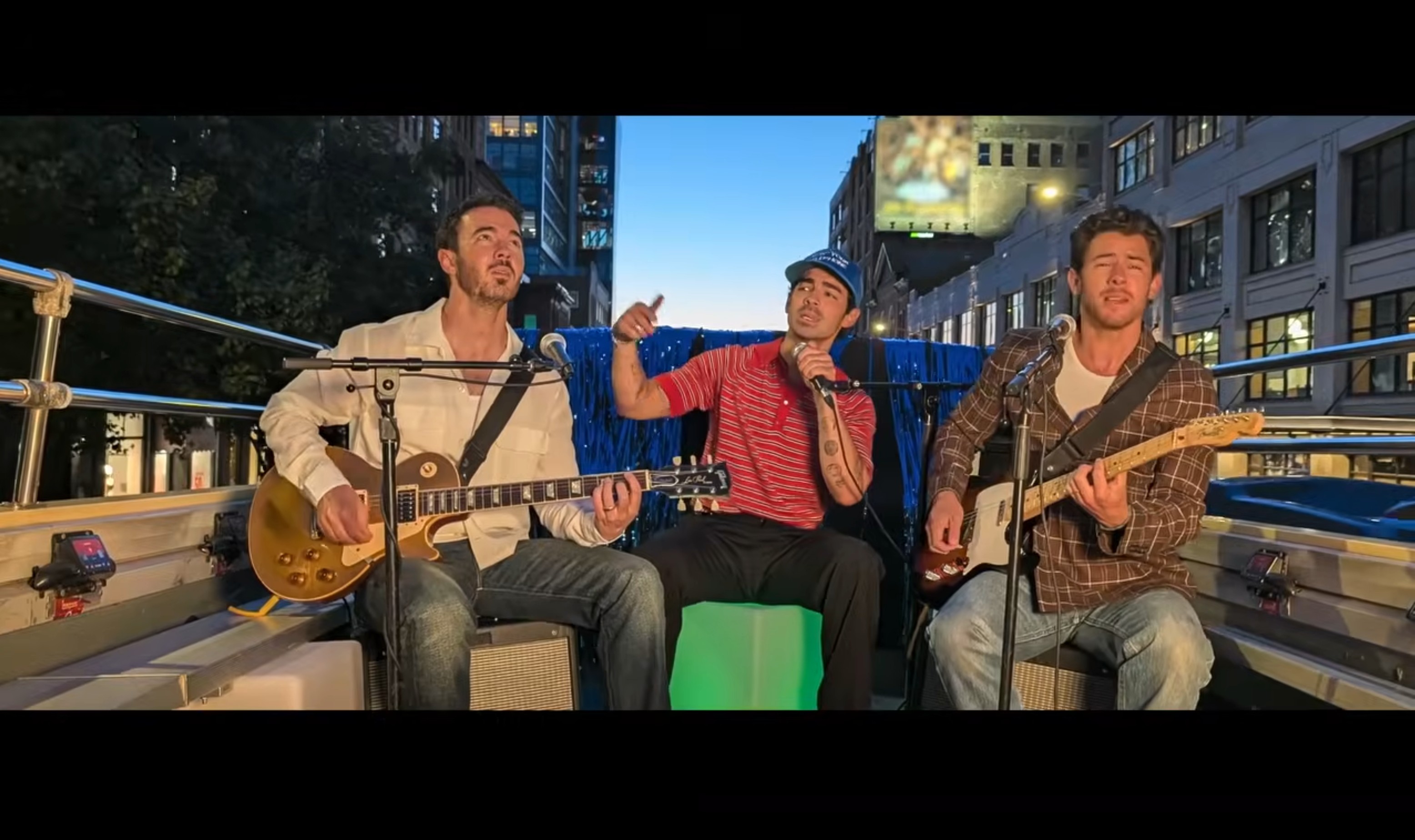 Jonas Brothers' new music video, shot entirely on a Google Pixel 10 Pro