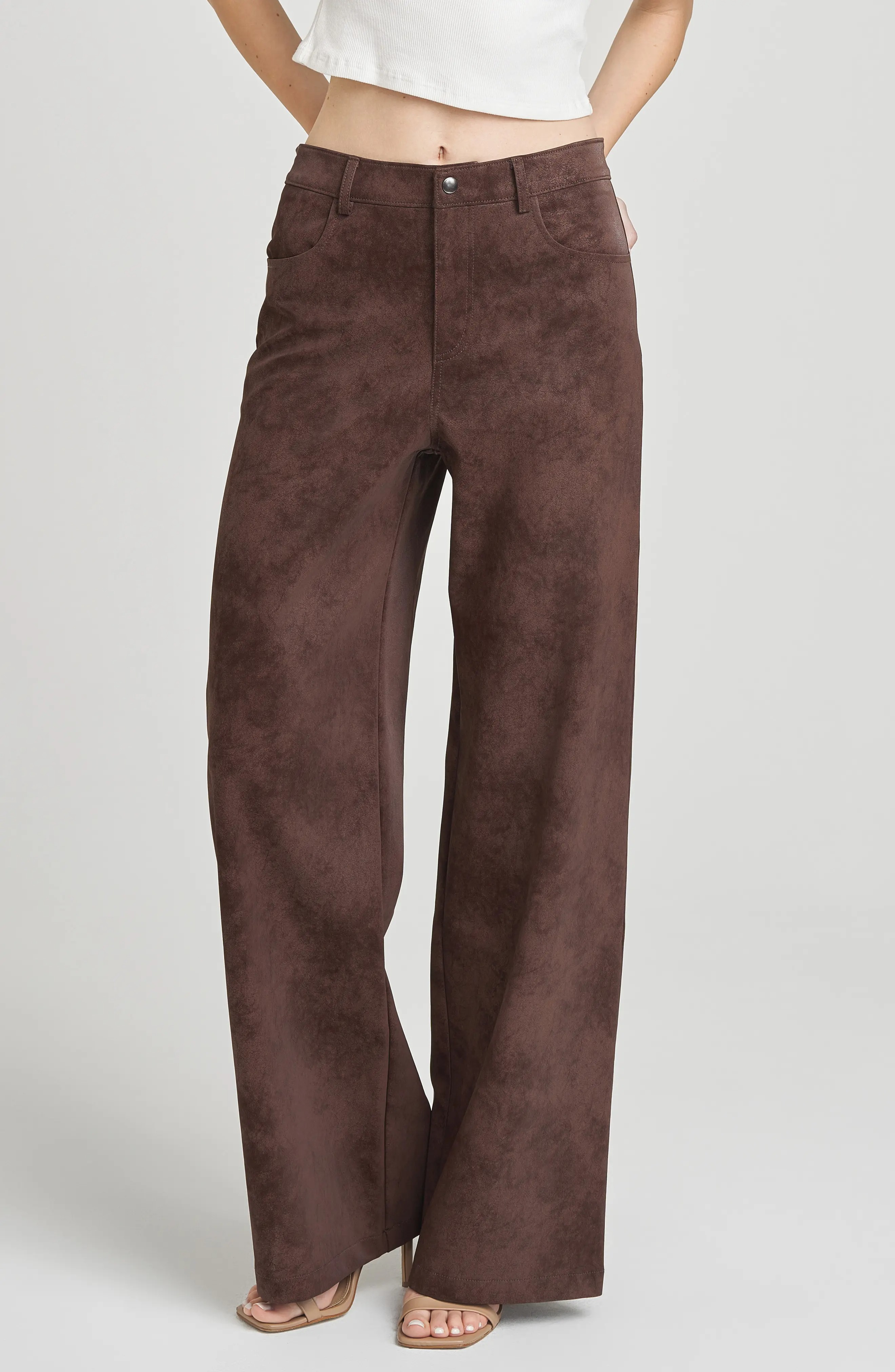 Freya Faux Suede Pants