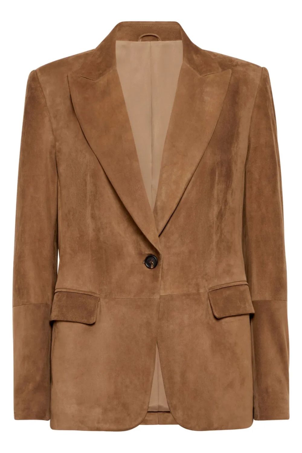 Brunello Cucinellisuede blazer