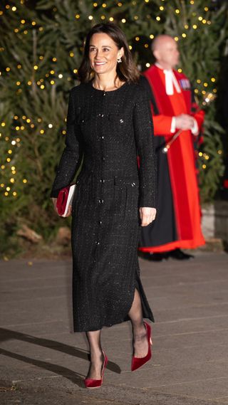 Pippa Middleton at Kate Middleton's Together At Christmas Carol Concert