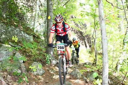 A rider at Crank the Shield