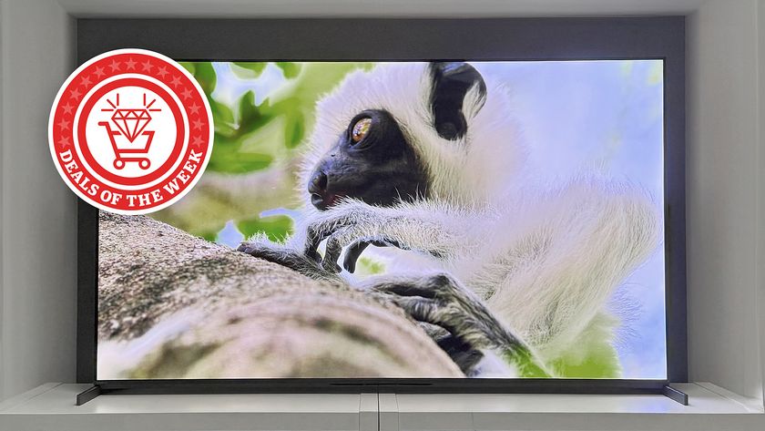 Sony Bravia 8 II with a What Hi-Fi? Deals of the Week roundel 