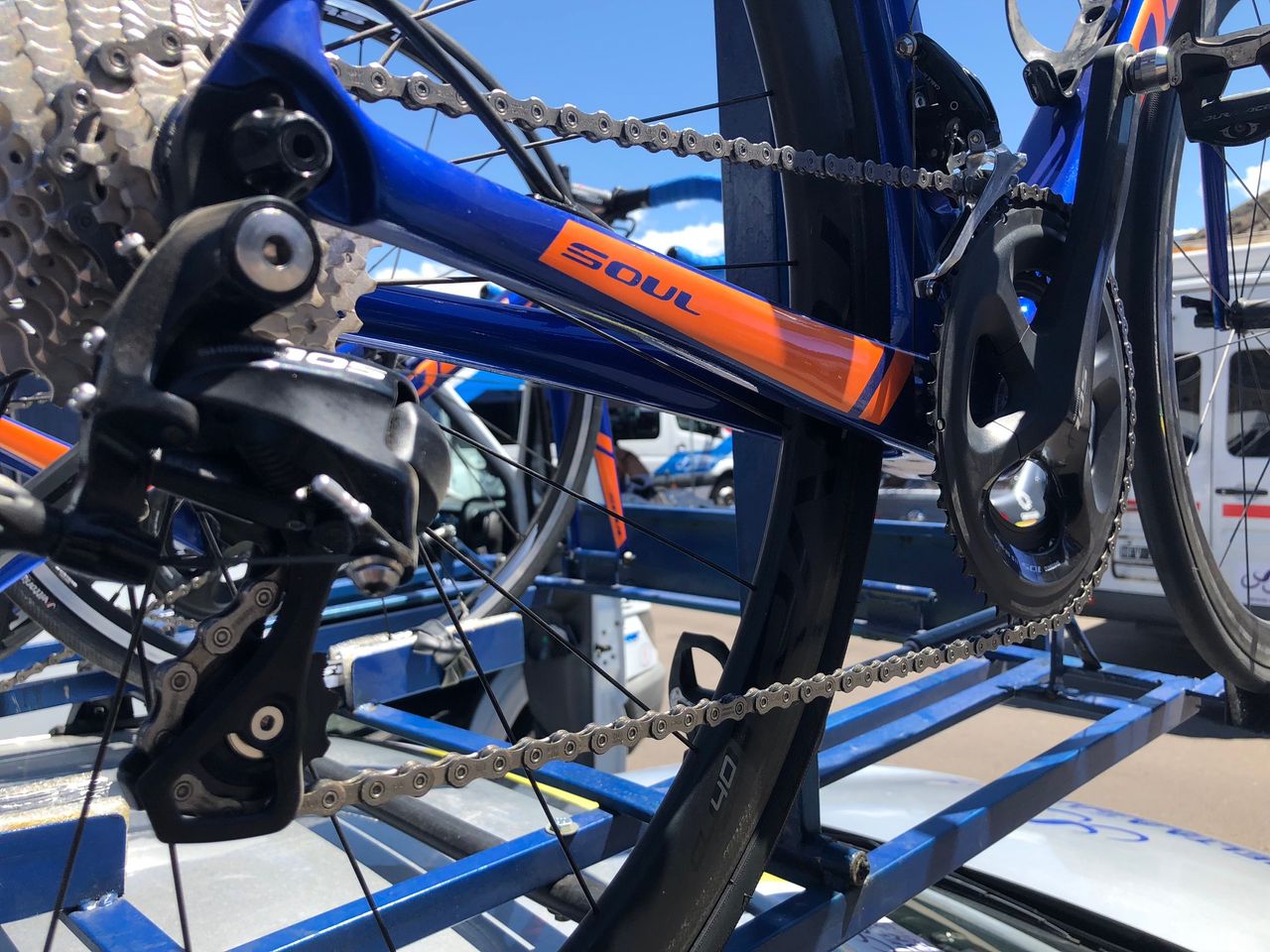 A closer look at the Shimano 105 drivetrain