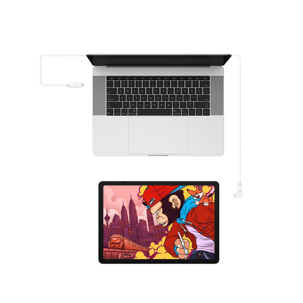 Tablet Android de desenho branco, XPPen Magic Pro 13