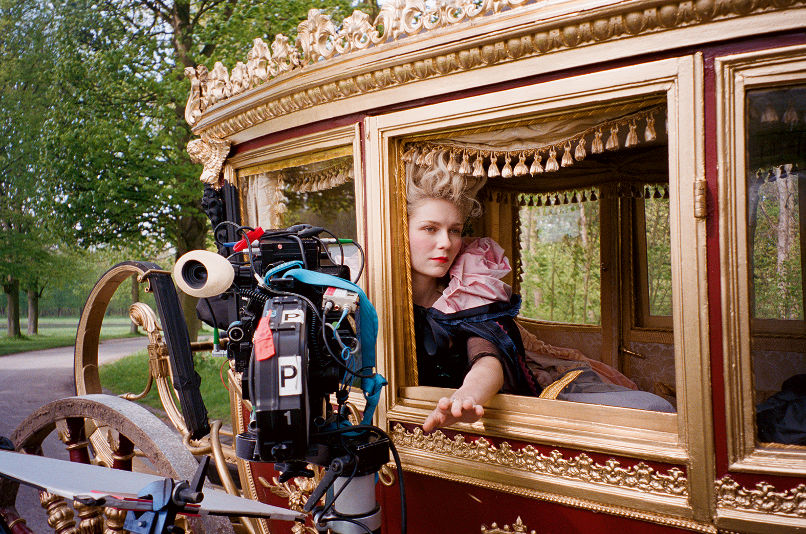 behind the scenes of the marie antoinette film