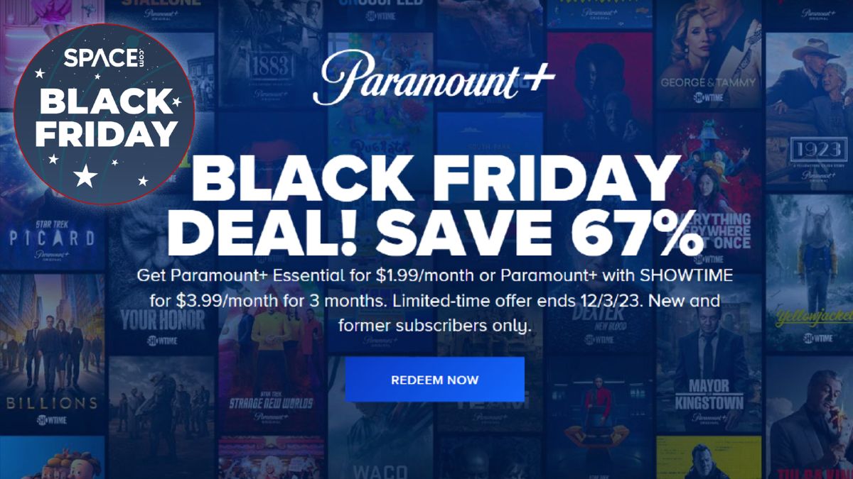 Black Friday streaming deal last chance! save 67% on 3 months of Paramount  Plus