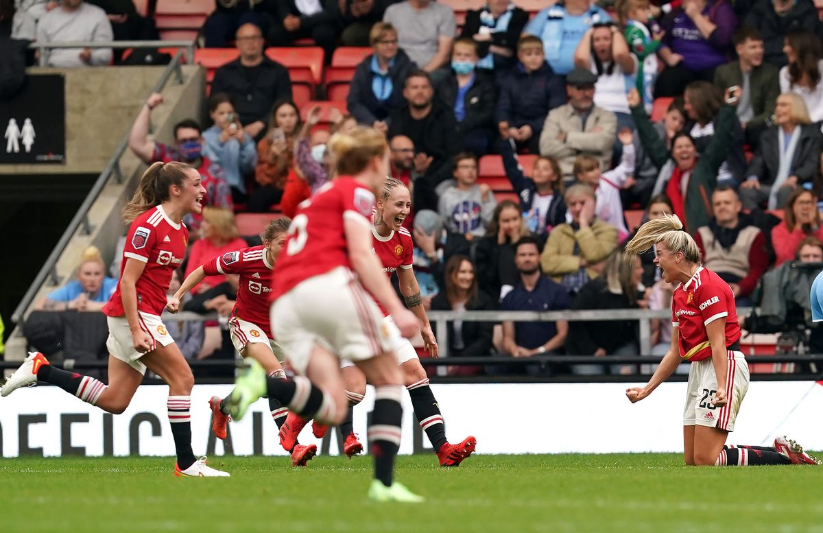 Manchester United v Manchester City – FA Women’s Super League – Leigh Sports Village