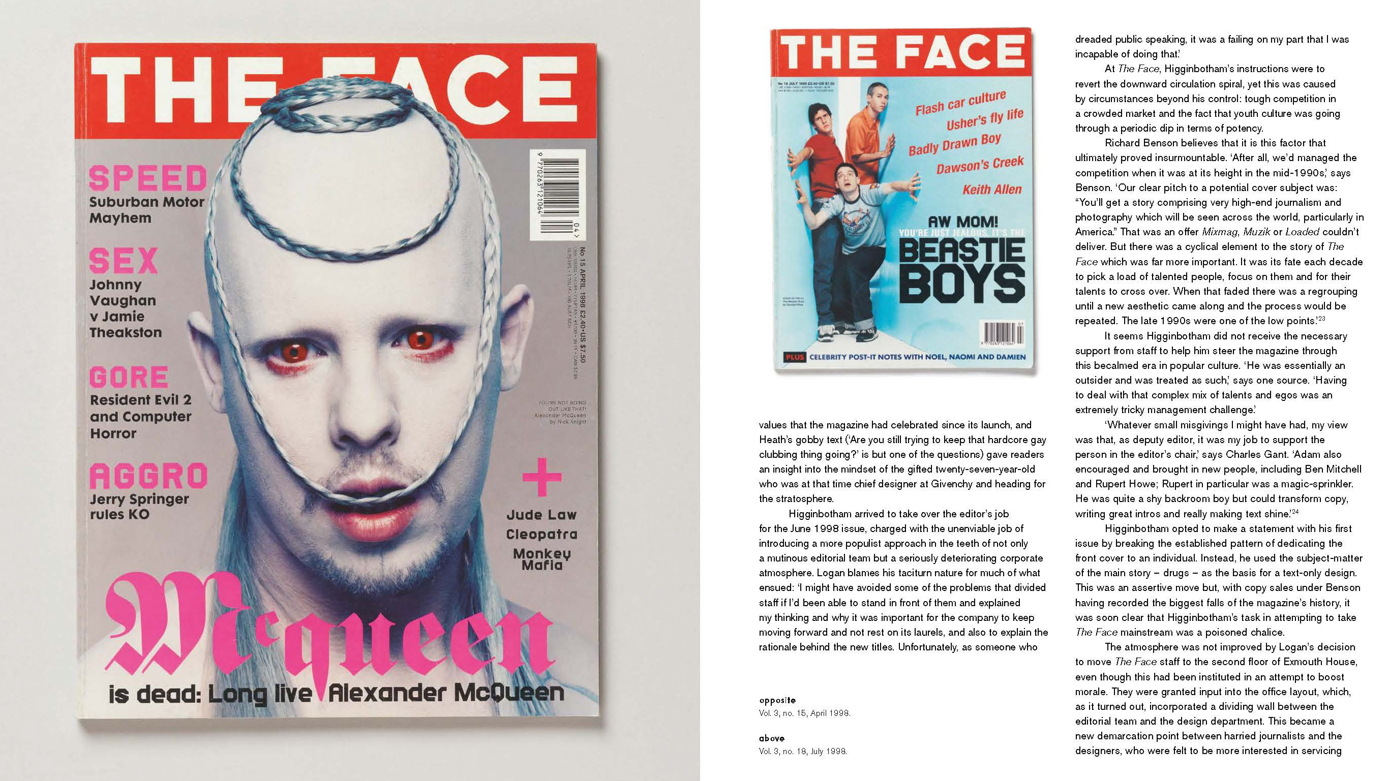 This book celebrates the quirkiness of The Face