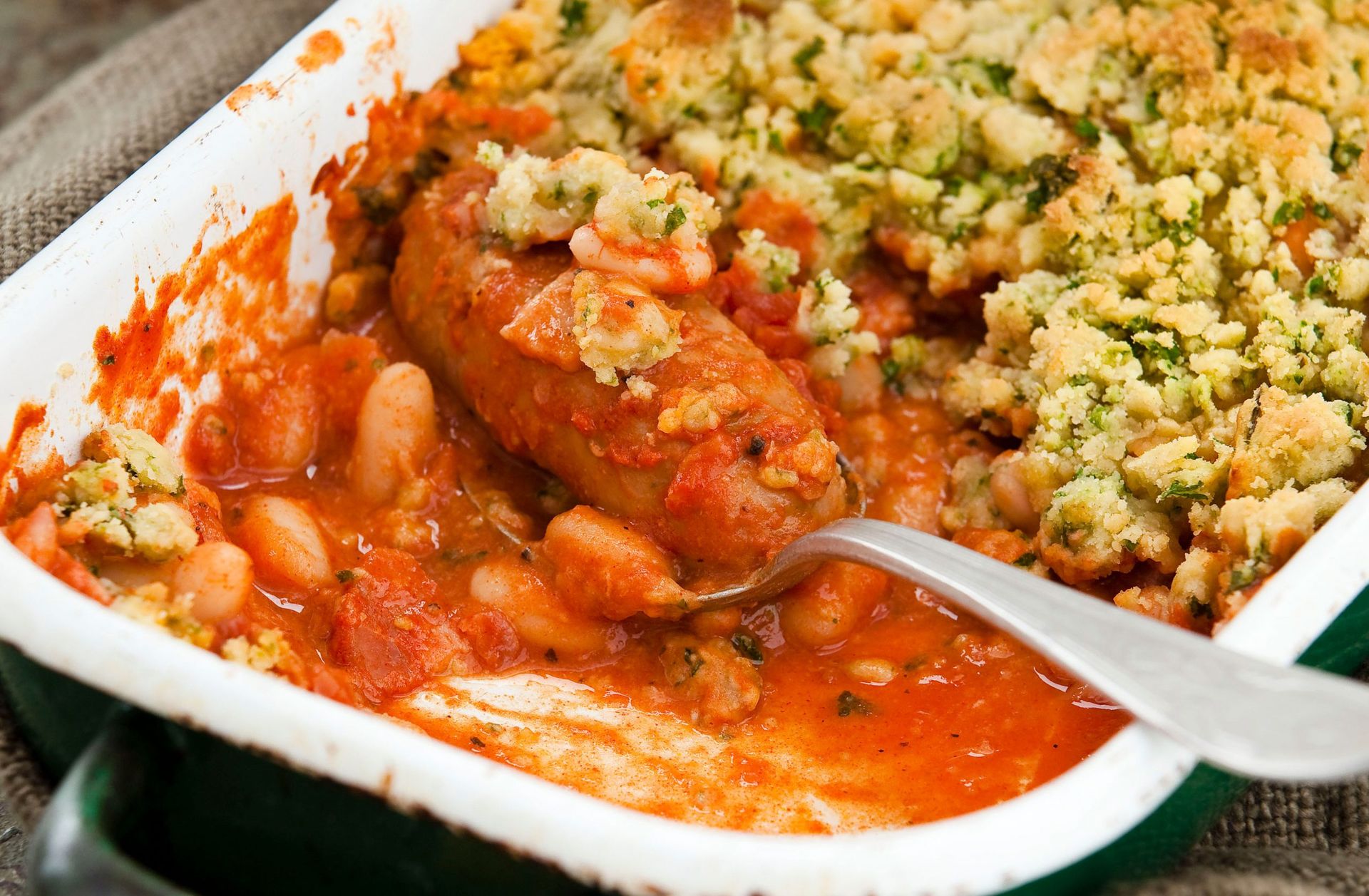 Sausage crumble British Recipes GoodtoKnow
