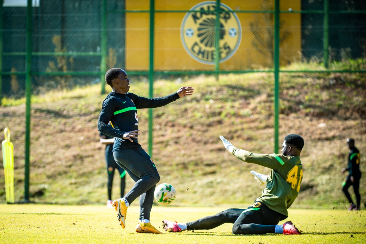 Kaizer Chiefs training