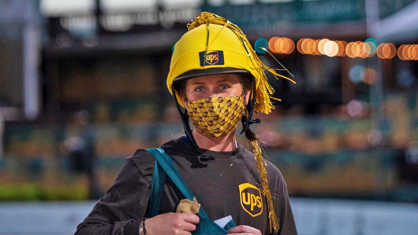 Team Southern Arches represented the ones who kept the world moving UPS , FedEx and US Postal Service #heroes Photo Credit- LS PHOTOS