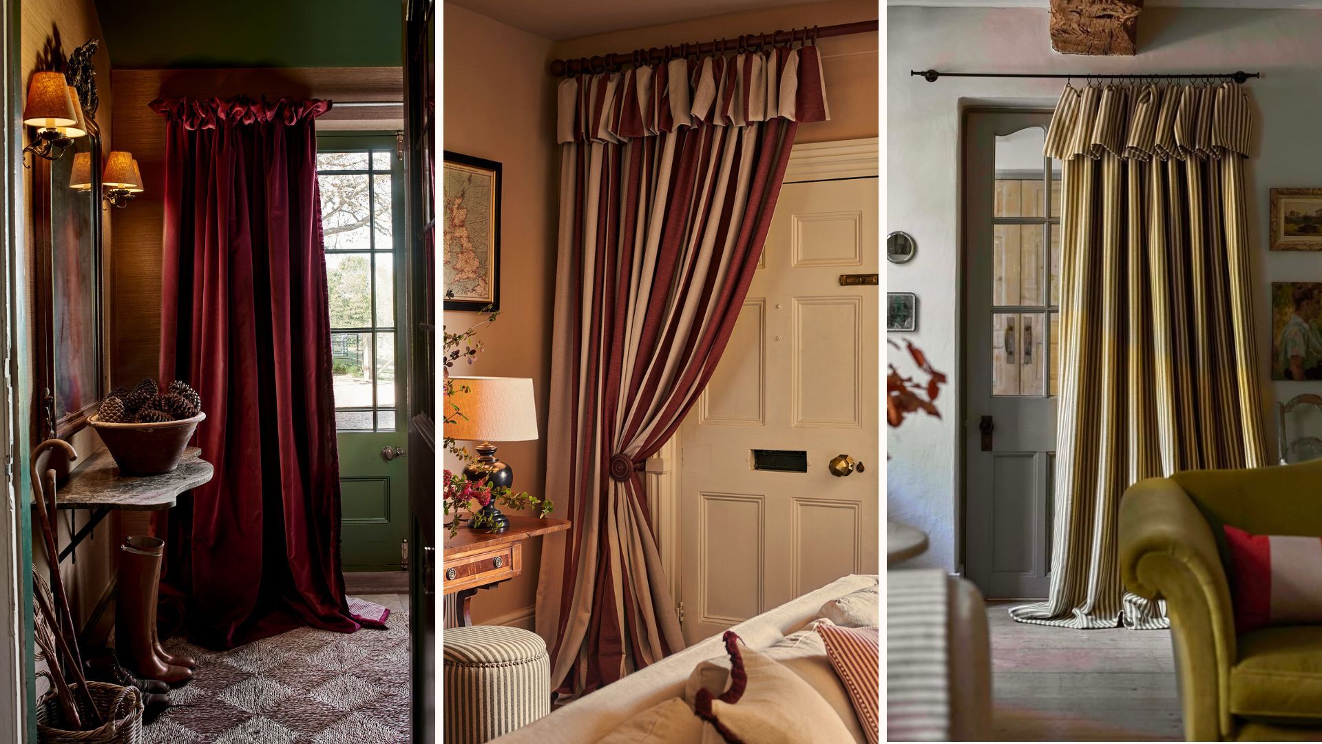 Is it time to try a door curtain? The stylish, simple heat-saving solution has never been so popular