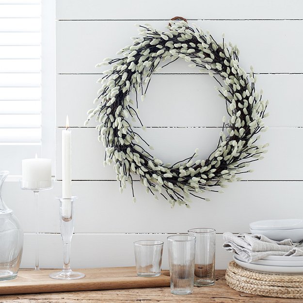 Pussy Willow Wreath | Home Accessories | the White Company