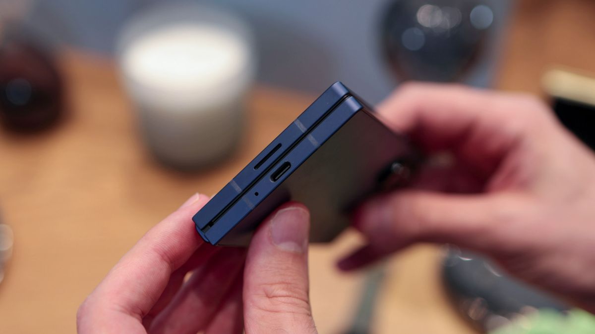 A photo of the Samsung Galaxy Z Fold 6